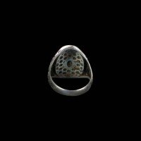 Om Silver Ring For Men