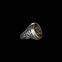 Om Silver Ring For Men