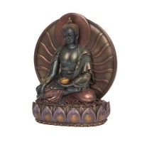 Resin Buddha Statue - 7 inch