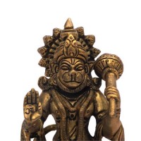 Lord Hanumana Brass Statue 7inch