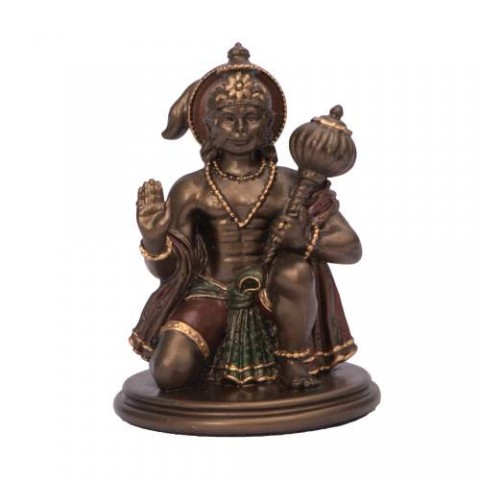 Lord Hanumana Resin Statue 4 Inches 