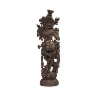 Lord Krishna Statue In Resin 15 Inches