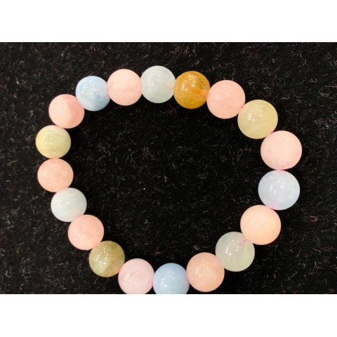 Rainbow Morganite Healing Bracelet