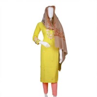 Pashmina with Needlework Border Shawl