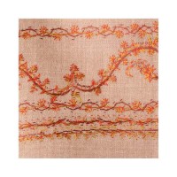 Pashmina with Needlework Border Shawl